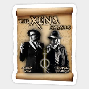 The Xena Scrolls Sticker